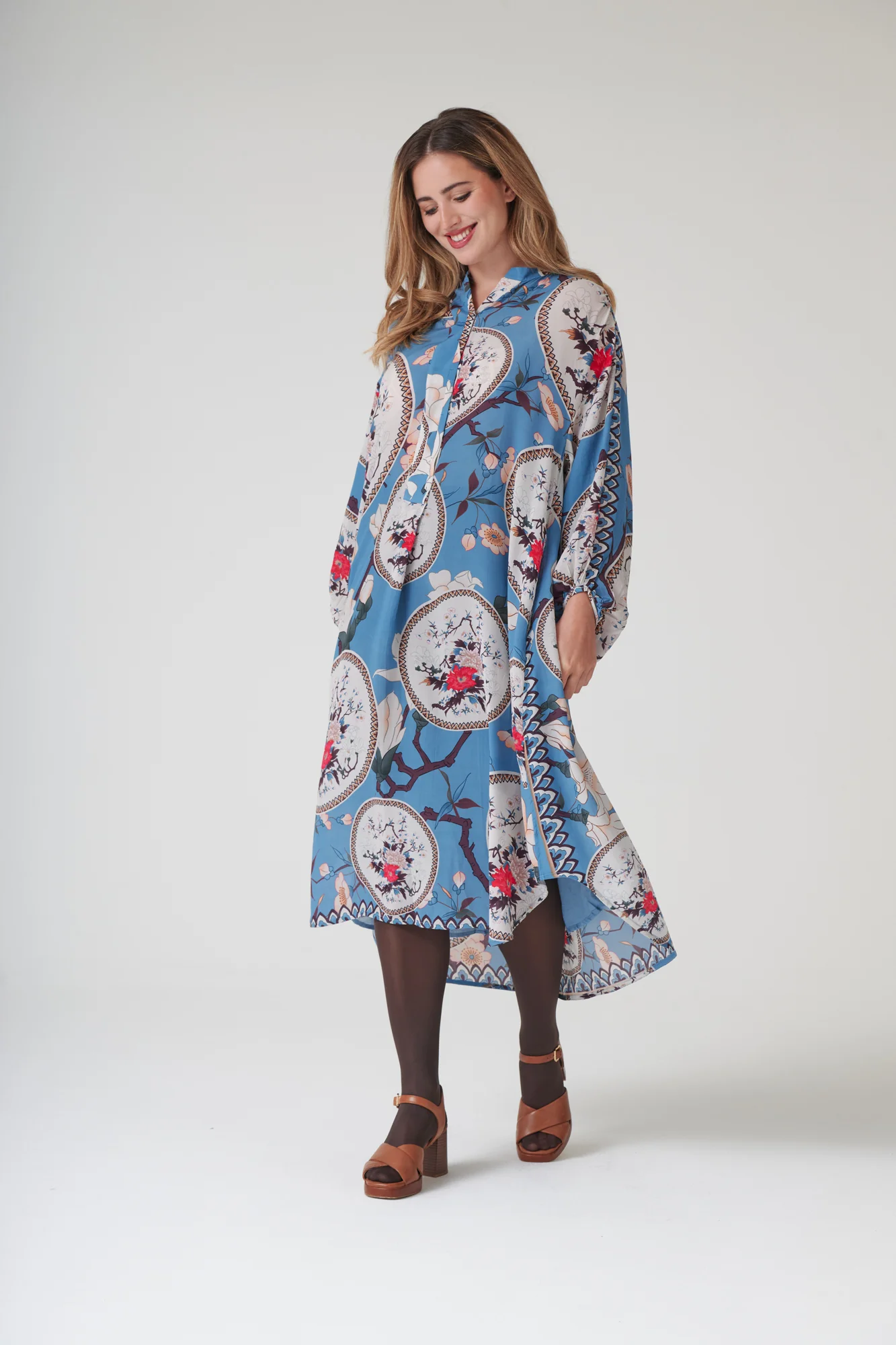 Magnolia Plates Blue Darcy Dress - Image 3