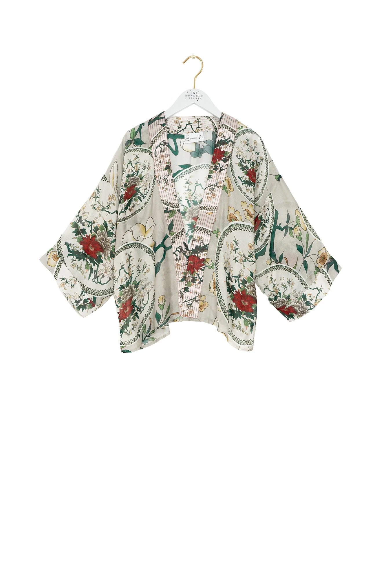 Magnolia Plates Putty Kimono - Image 10