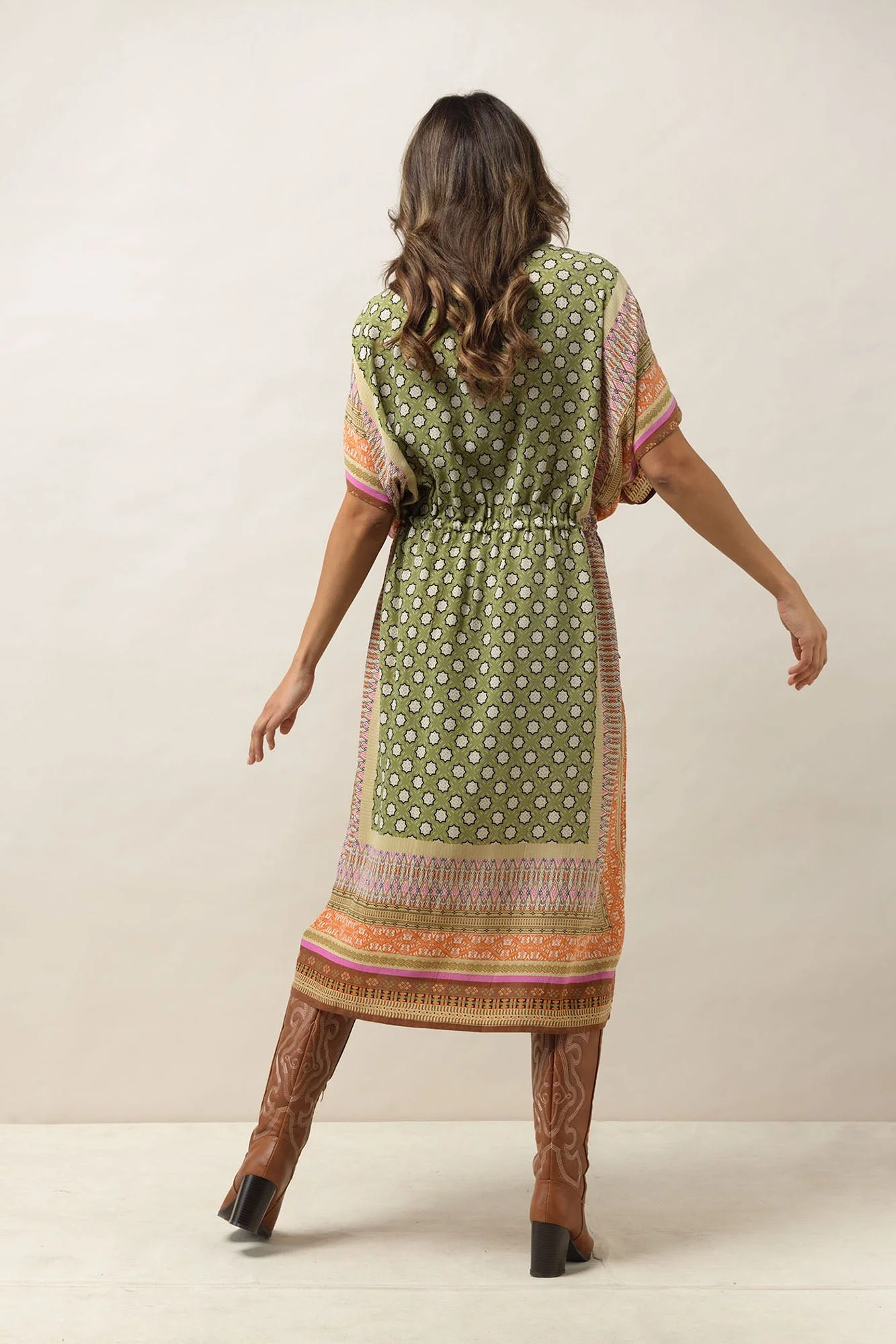Moorish Green String Dress - Image 3