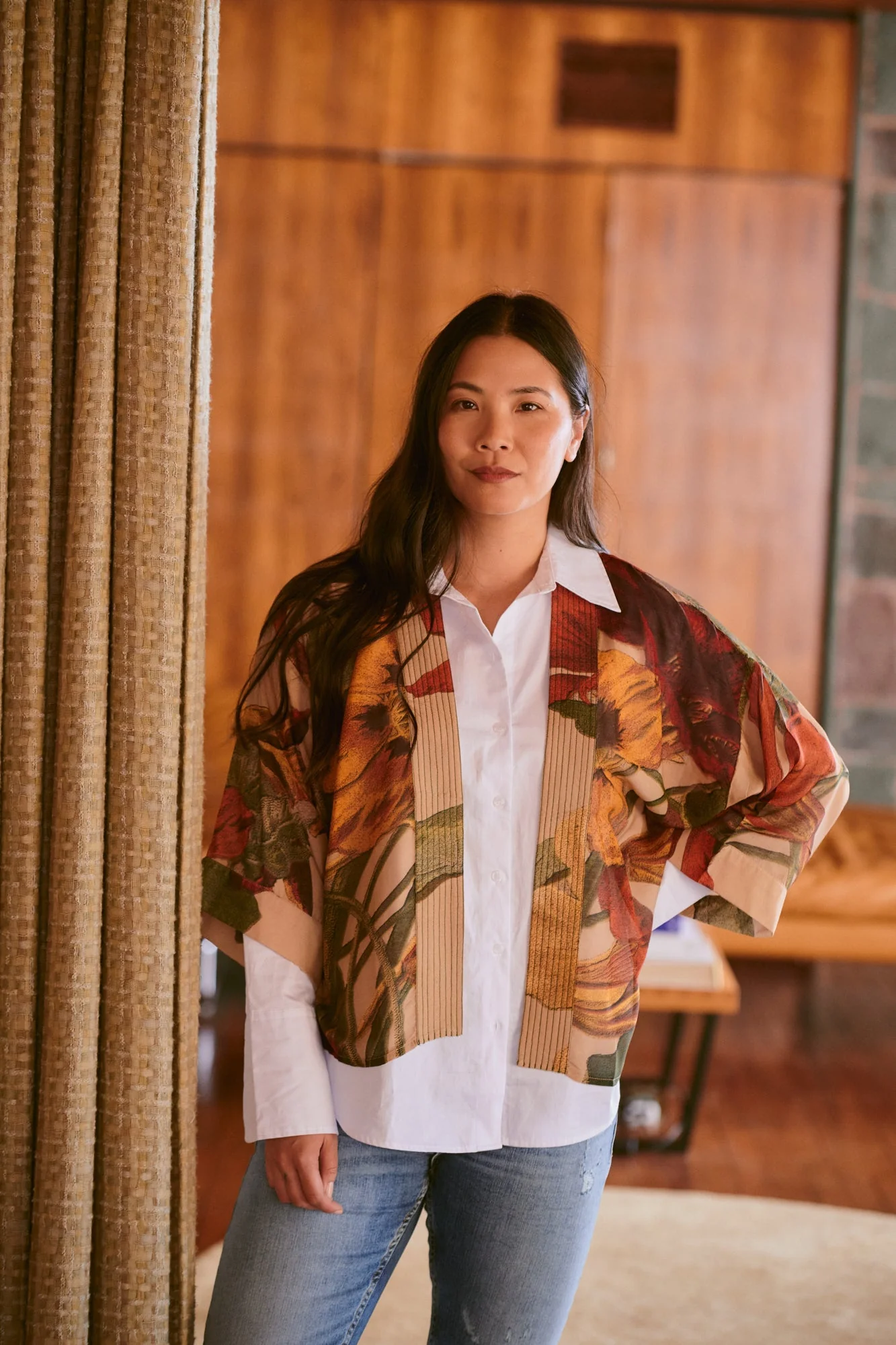 Nasturtium Fawn Kimono - Image 3