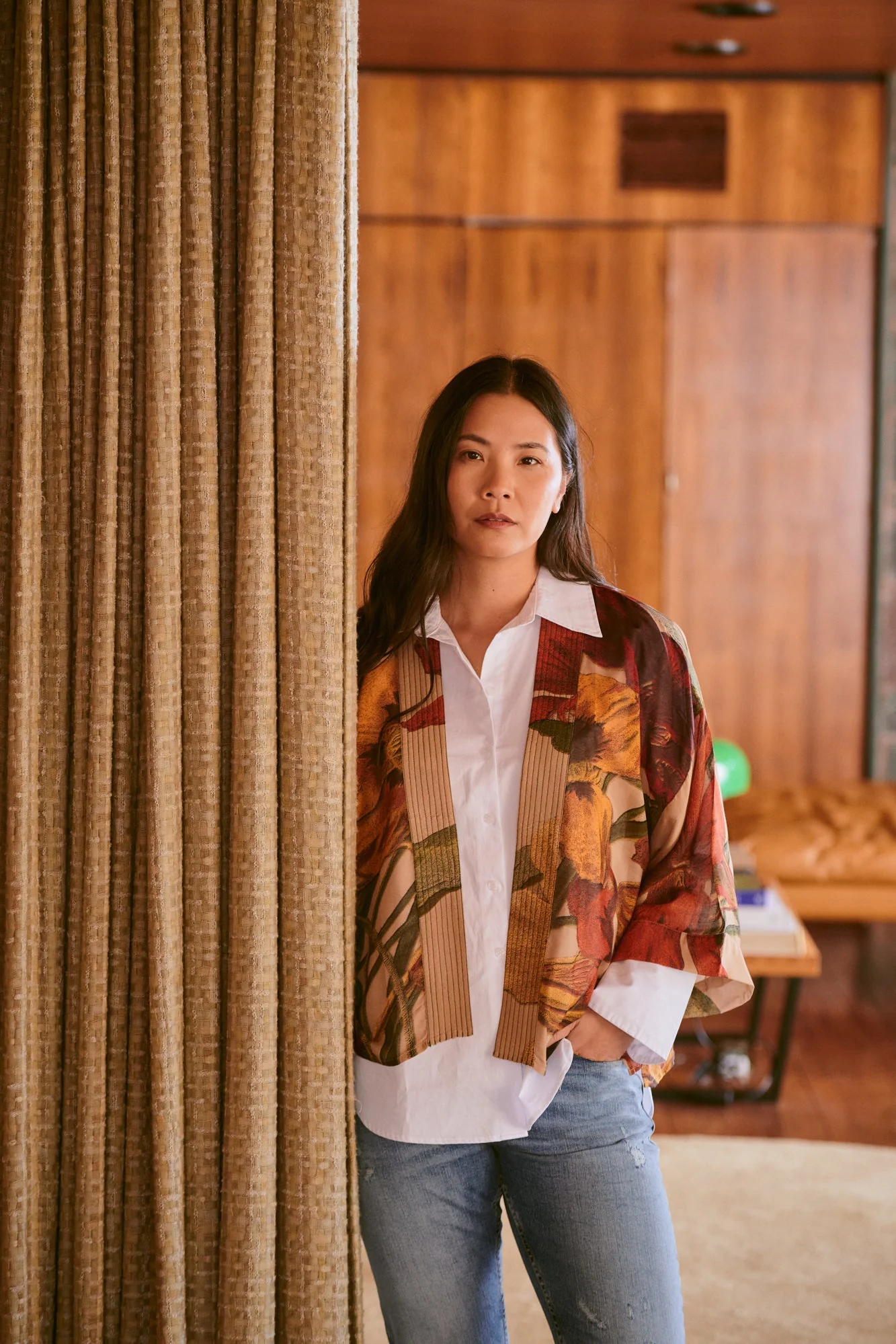 Nasturtium Fawn Kimono - Image 4
