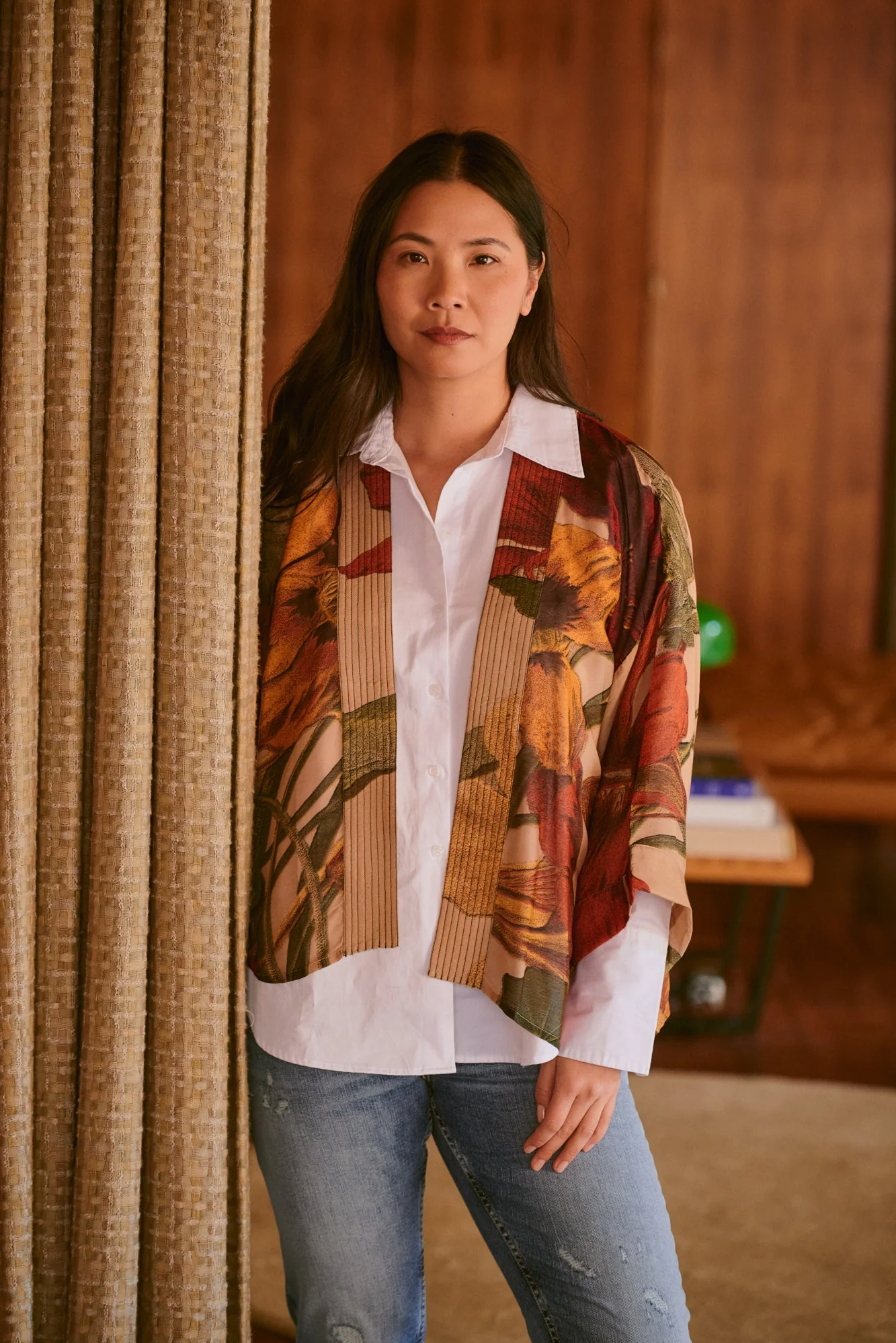 Nasturtium Fawn Kimono - Image 5