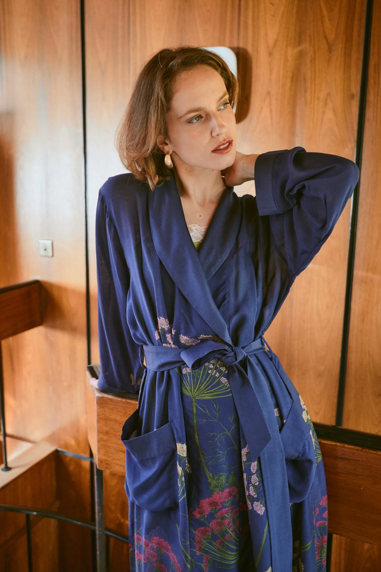 Parsley Seed Navy Gown - Image 2