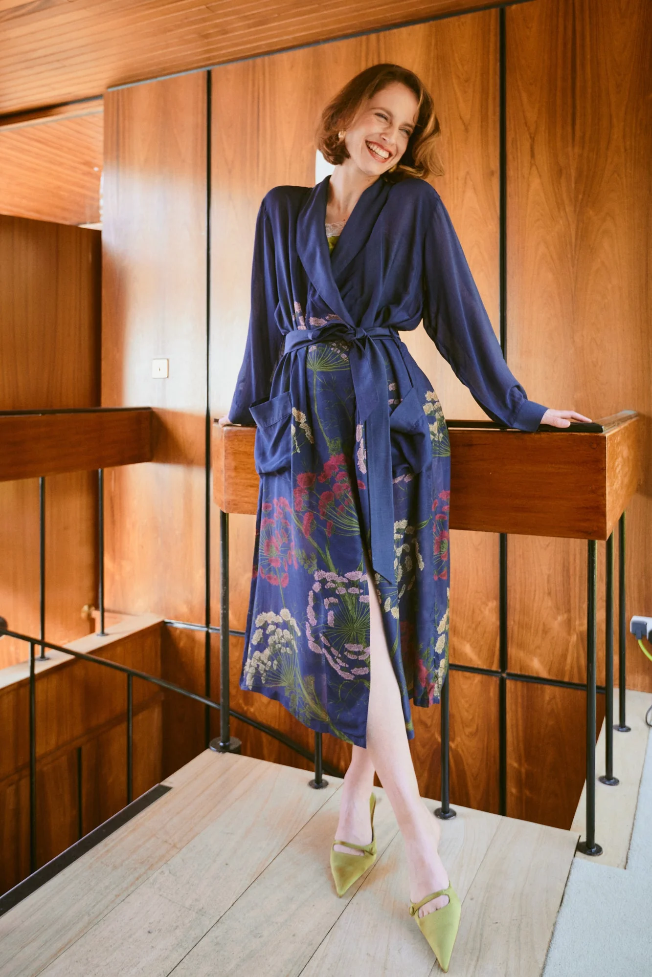 Parsley Seed Navy Gown - Image 3