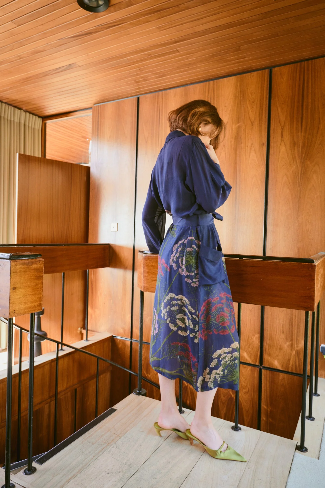 Parsley Seed Navy Gown - Image 5