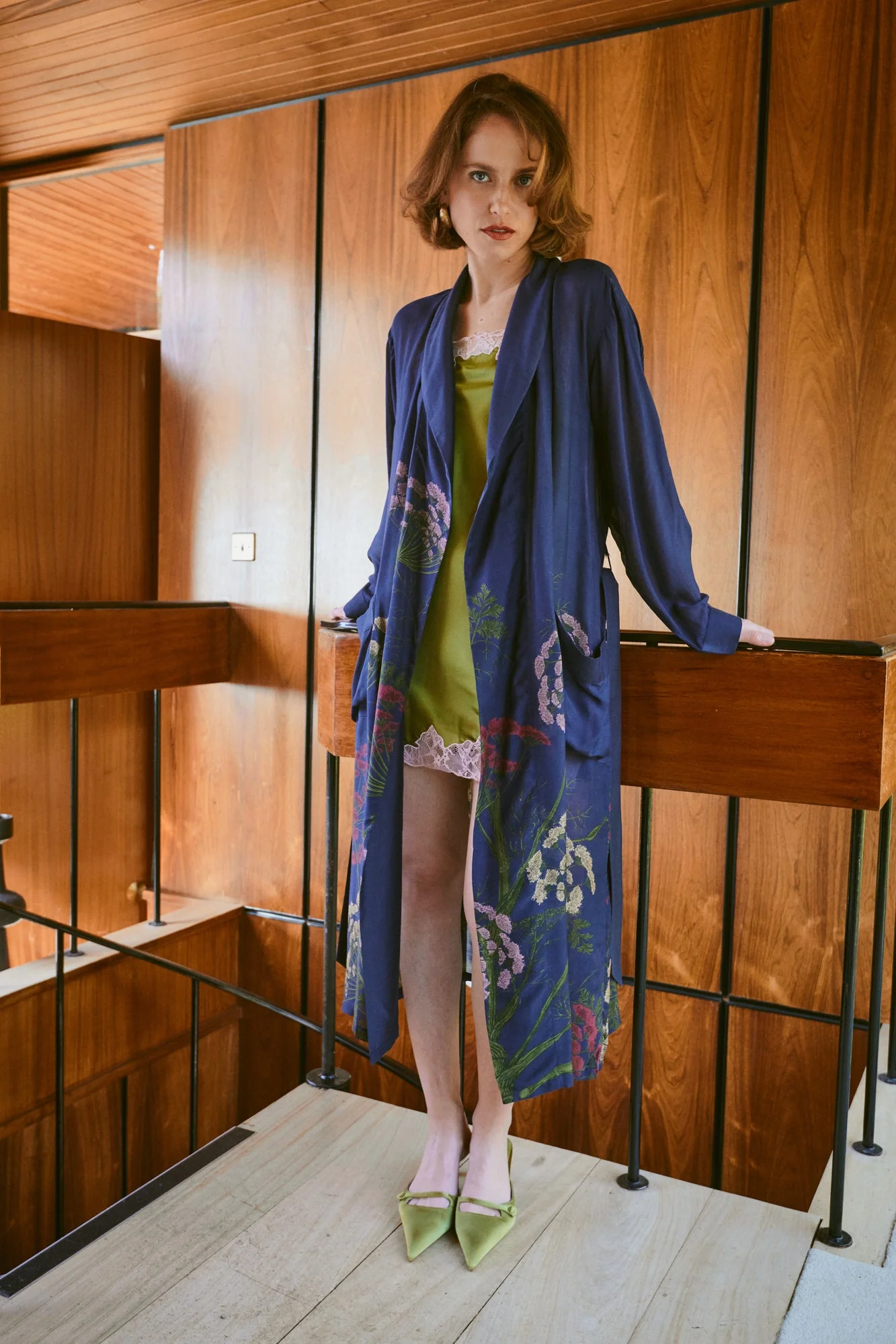 Parsley Seed Navy Gown - Image 7