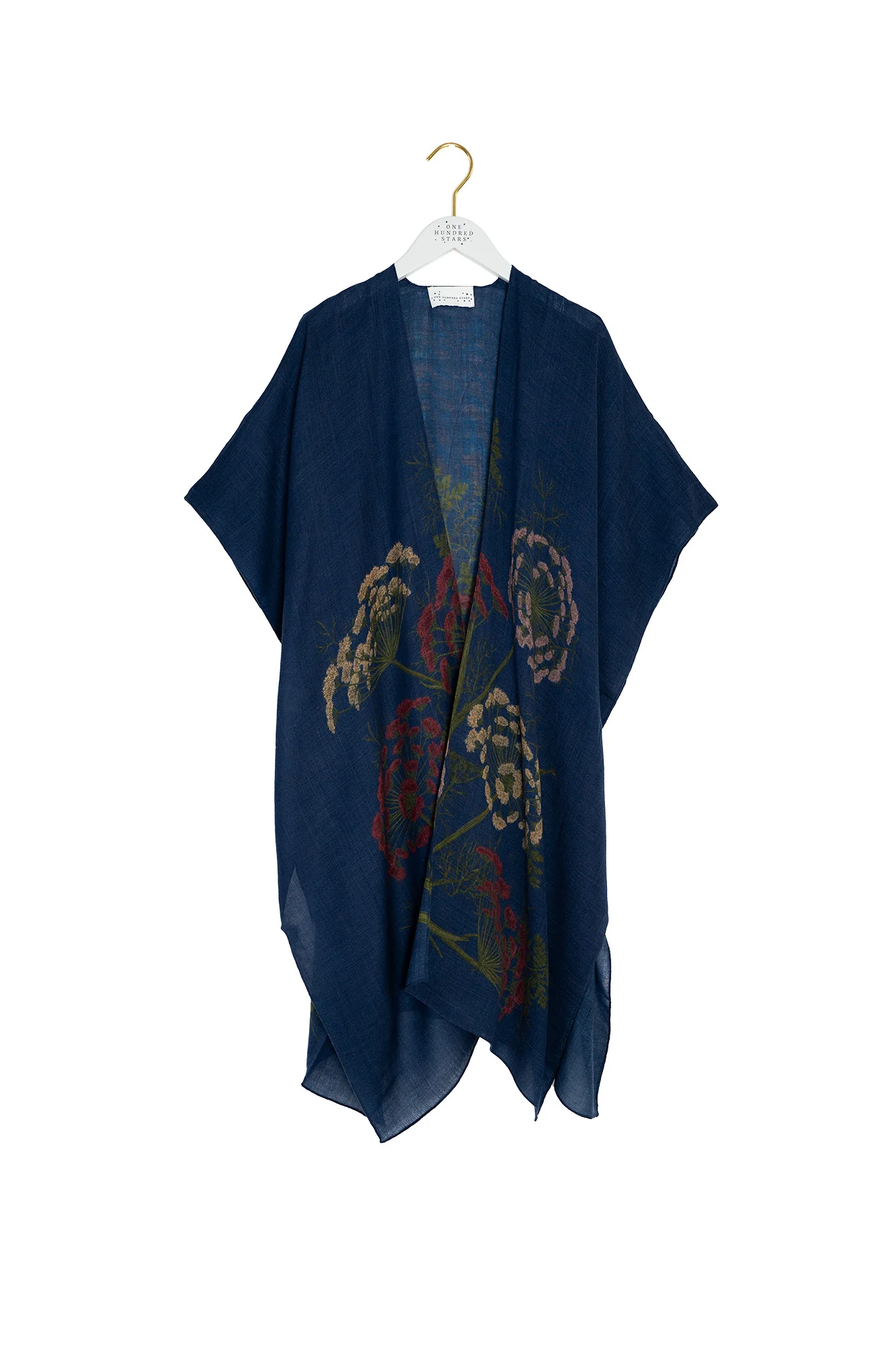 Parsley Seed Navy Wool Throwover - Image 8