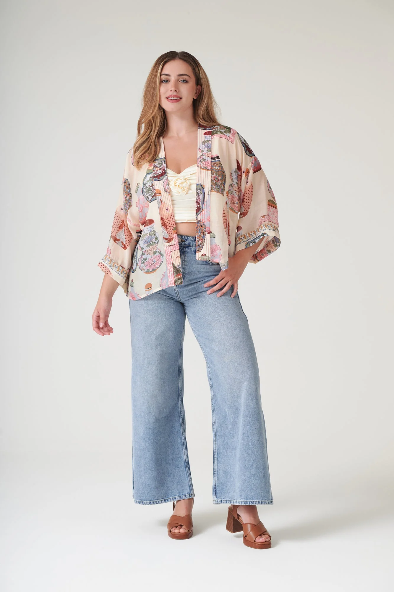 Perfume Bottles Blush Kimono - Image 6
