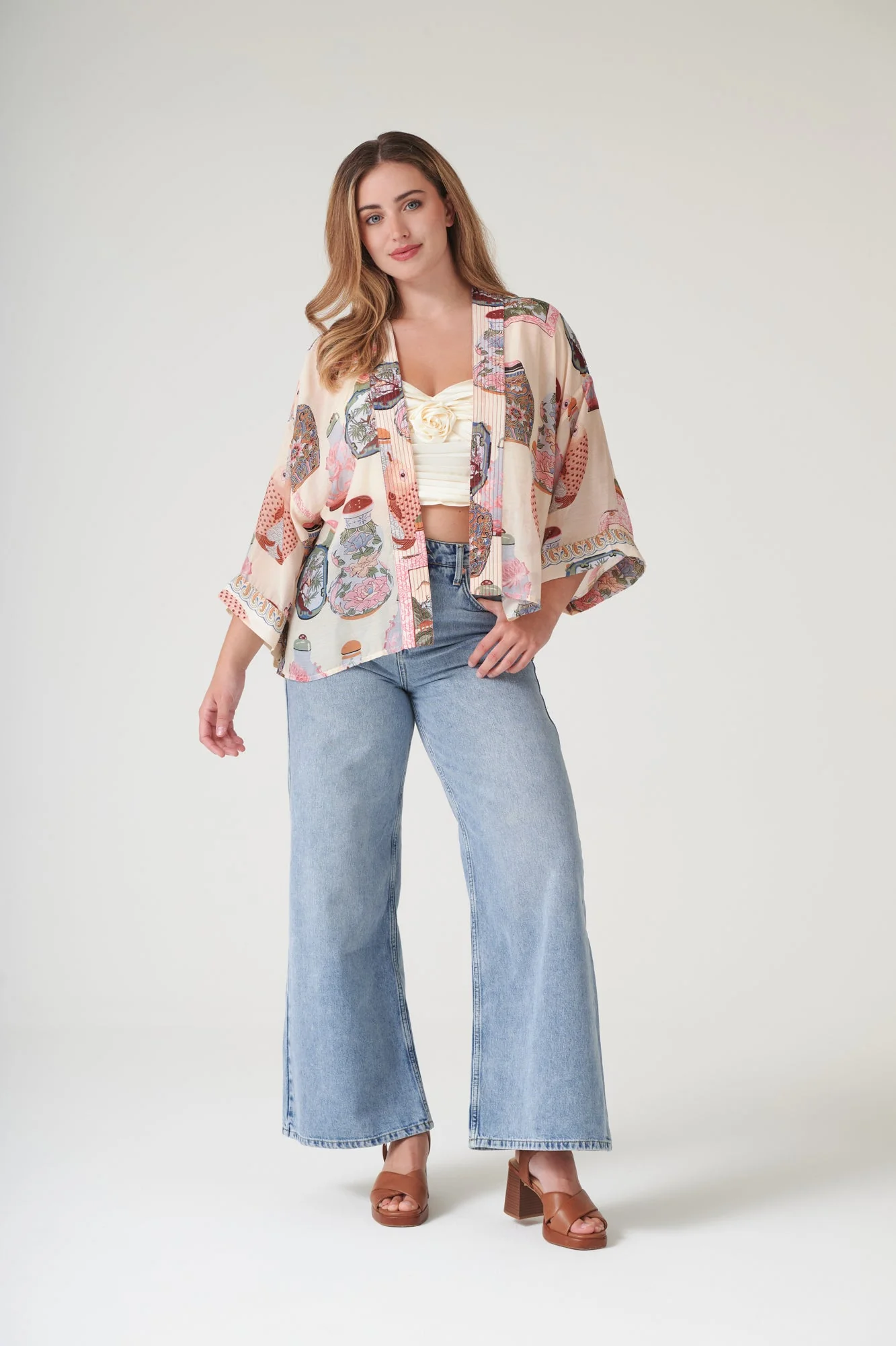 Perfume Bottles Blush Kimono - Image 7