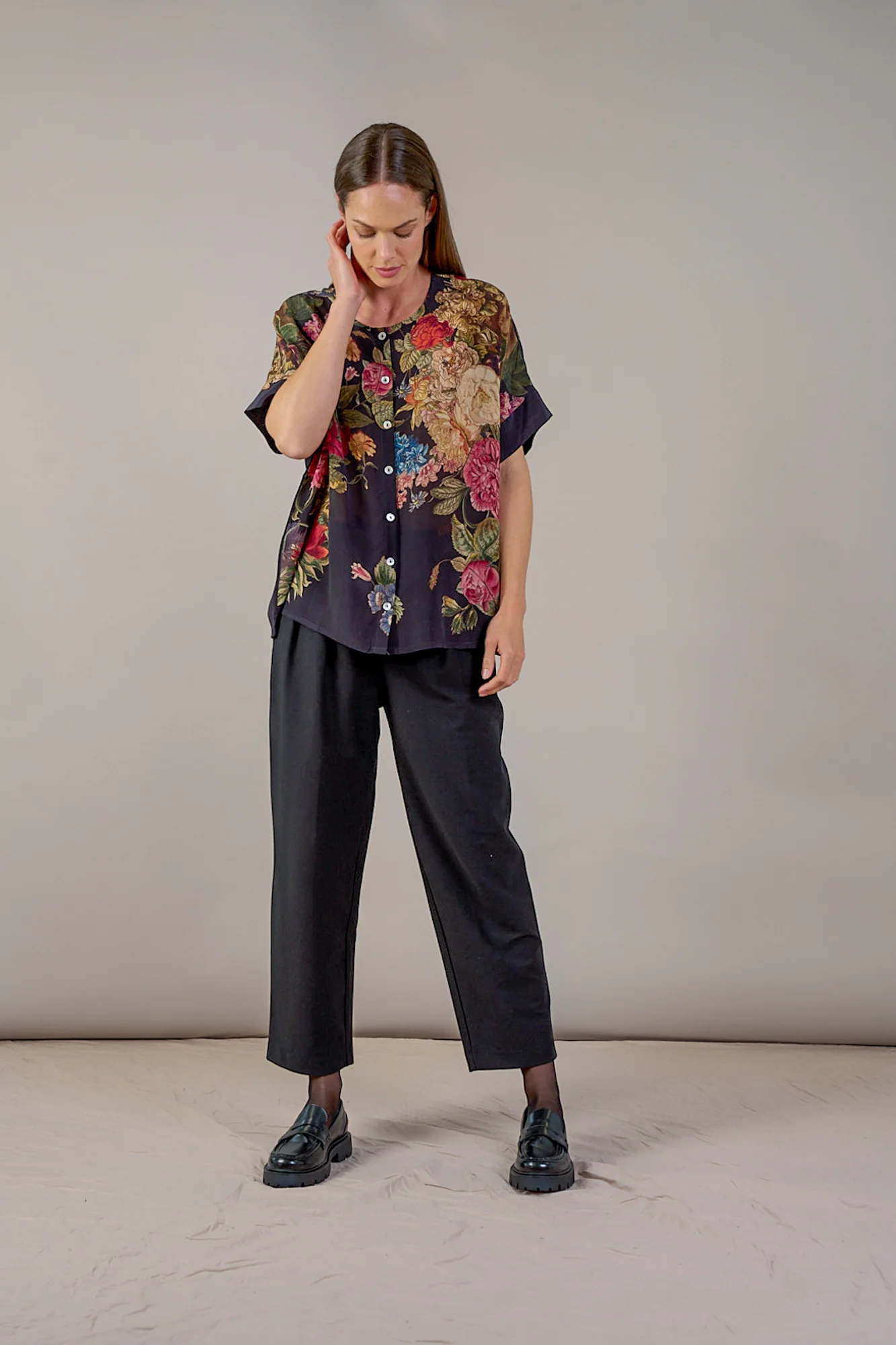Primula Black Tea Blouse - Image 4