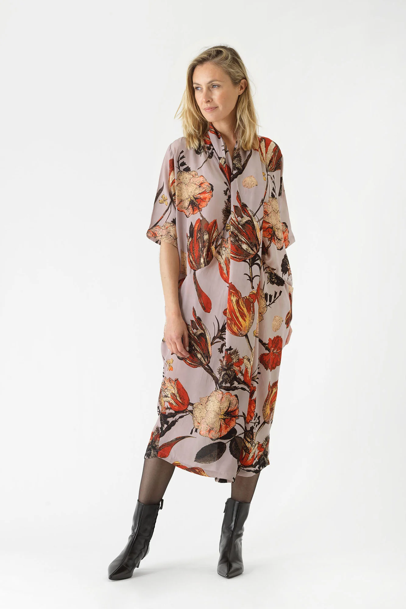 Tulip Red Rachel Dress - Image 3