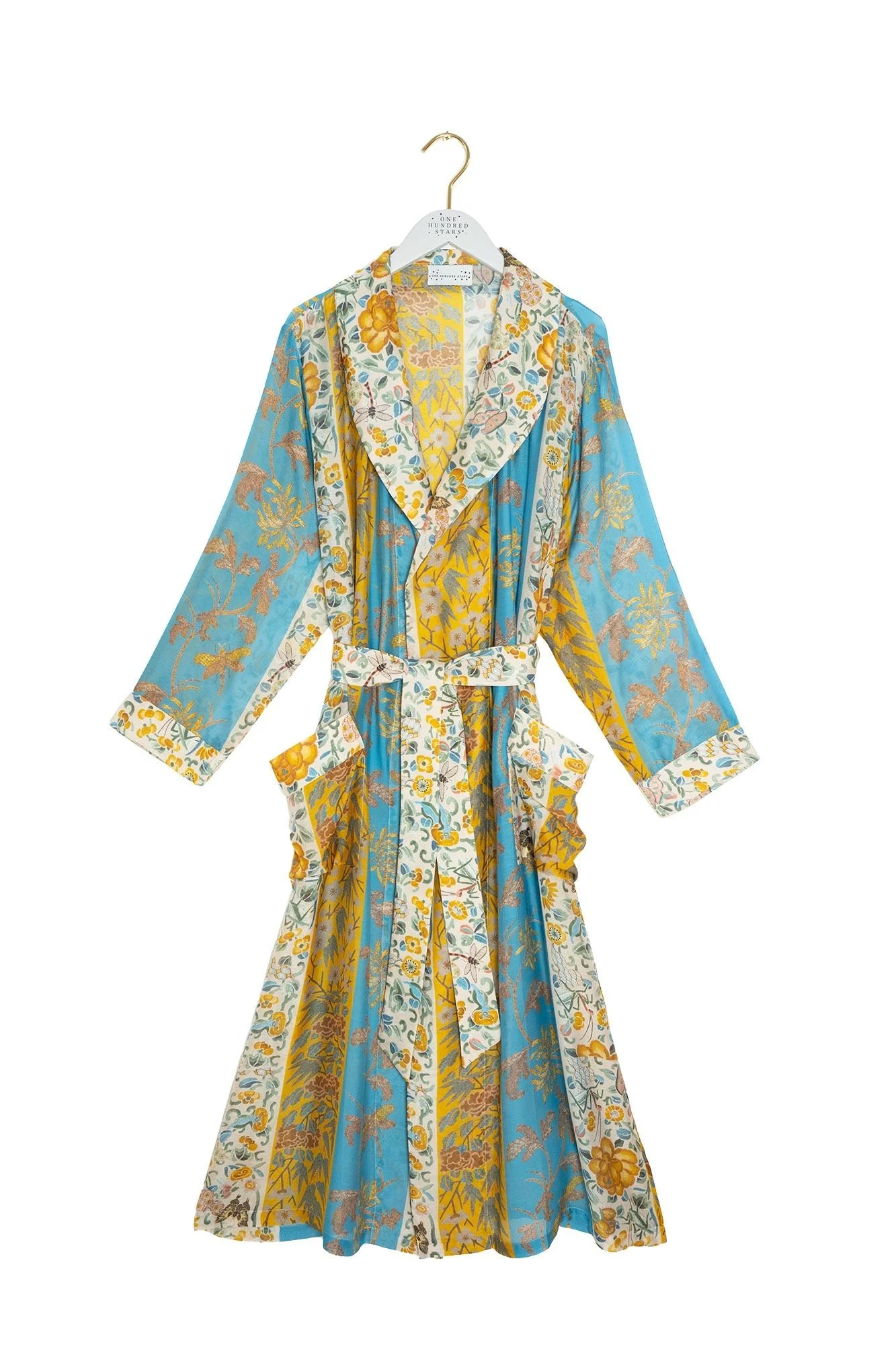 Ribbons Gold Gown - Image 9