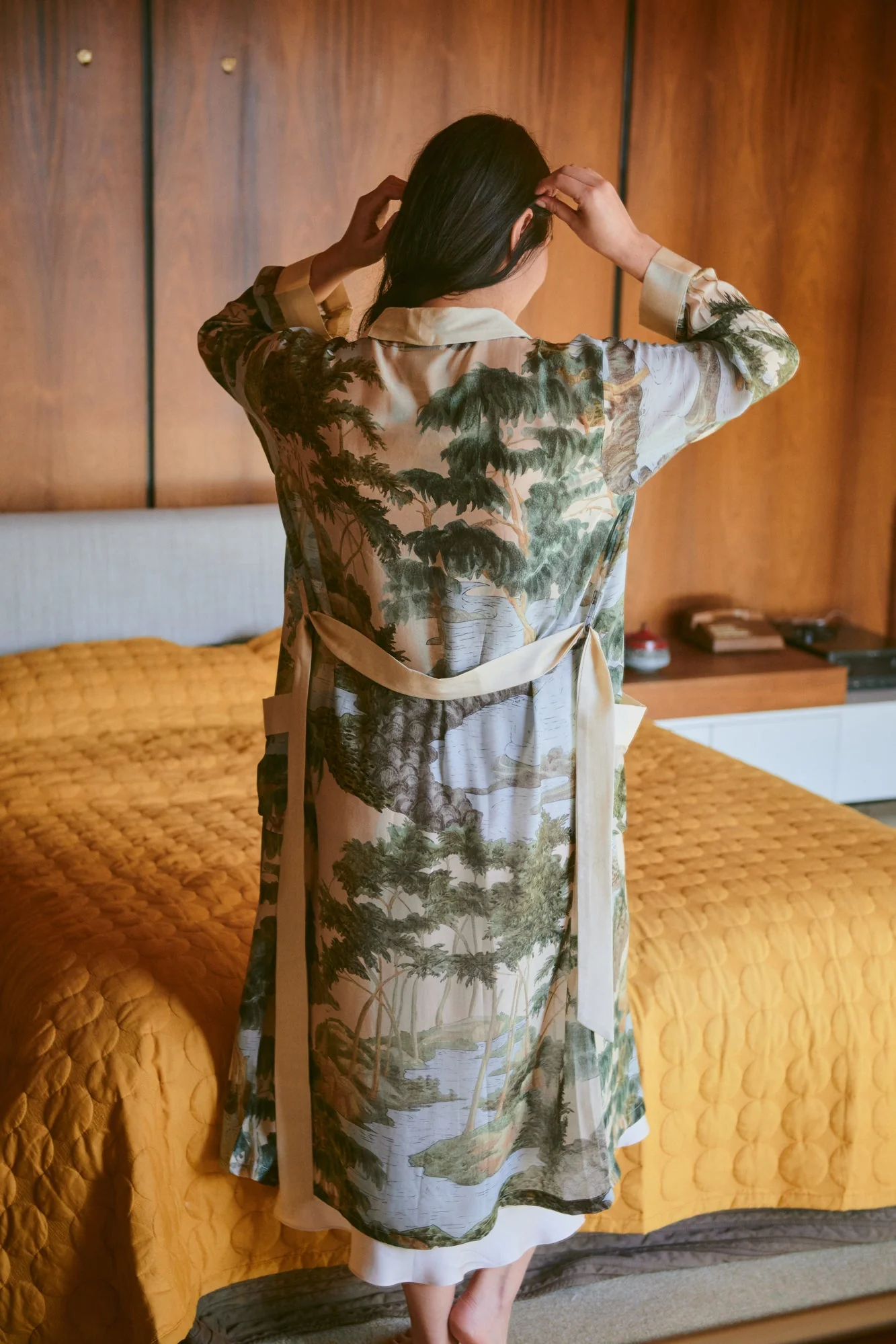 Rivers and Trees Natural Gown - Image 4