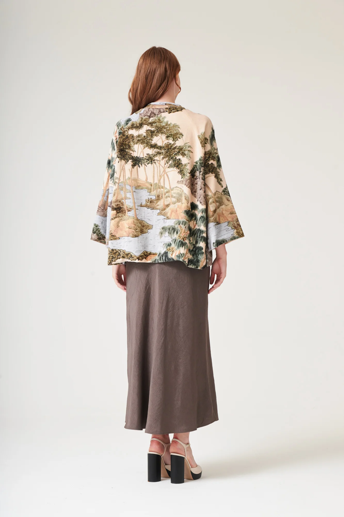 Rivers and Trees Natural Velvet Jacket - Image 5