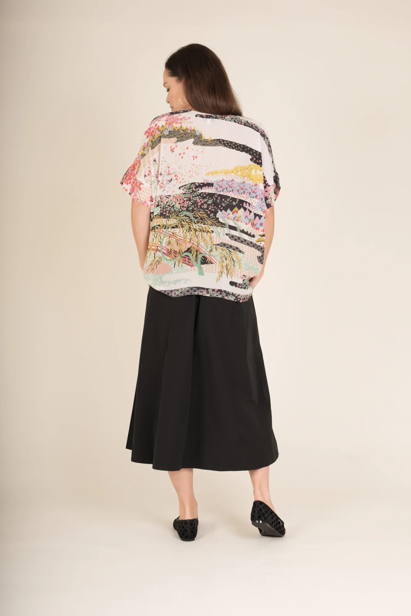 Spring White Tea Blouse - Image 4