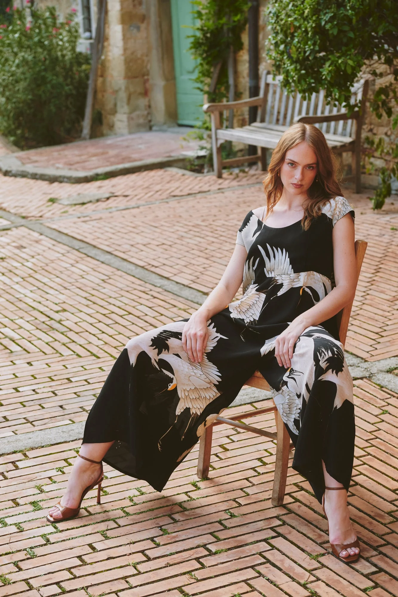 Stork Black Jumpsuit