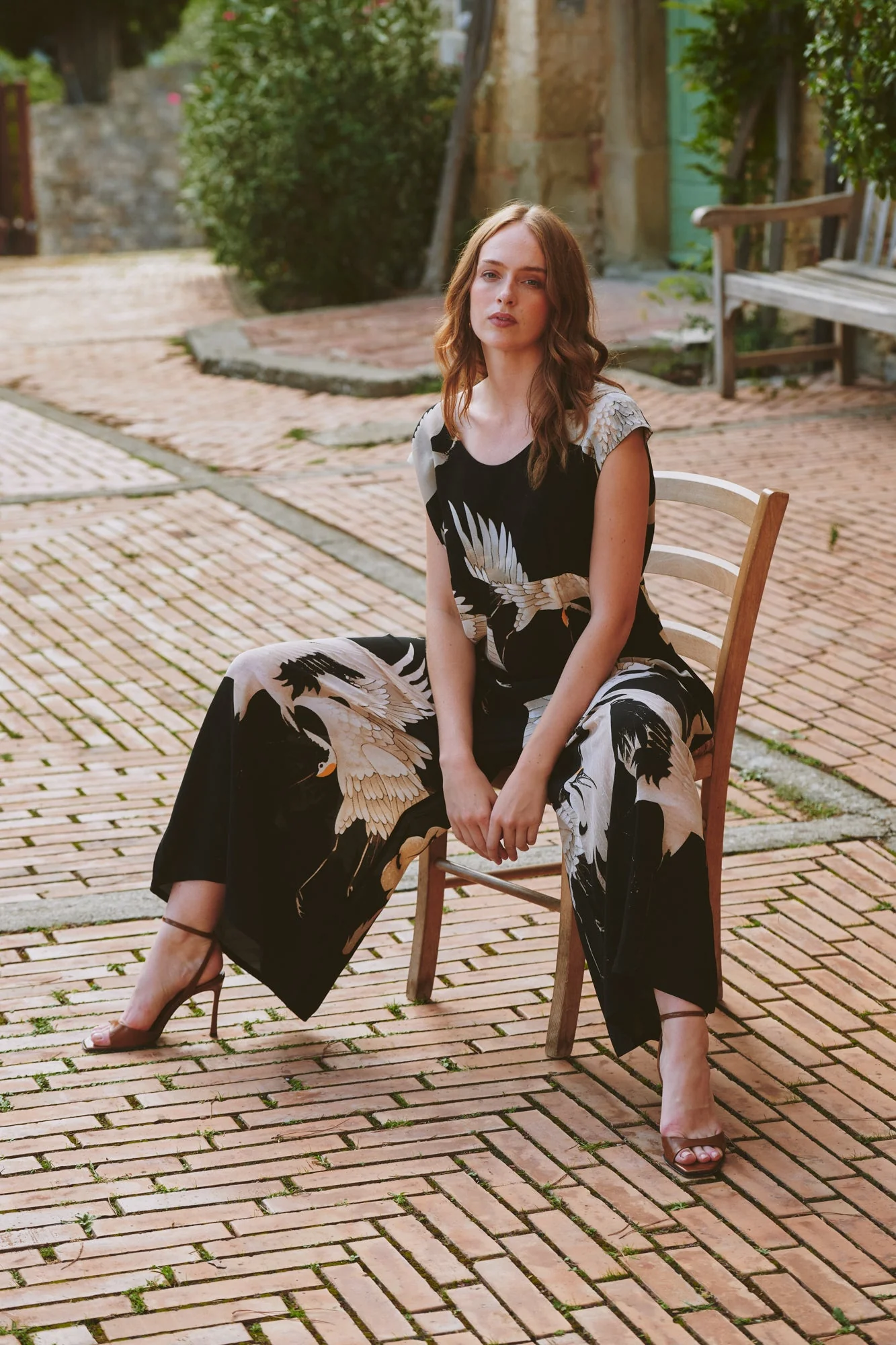 Stork Black Jumpsuit - Image 2