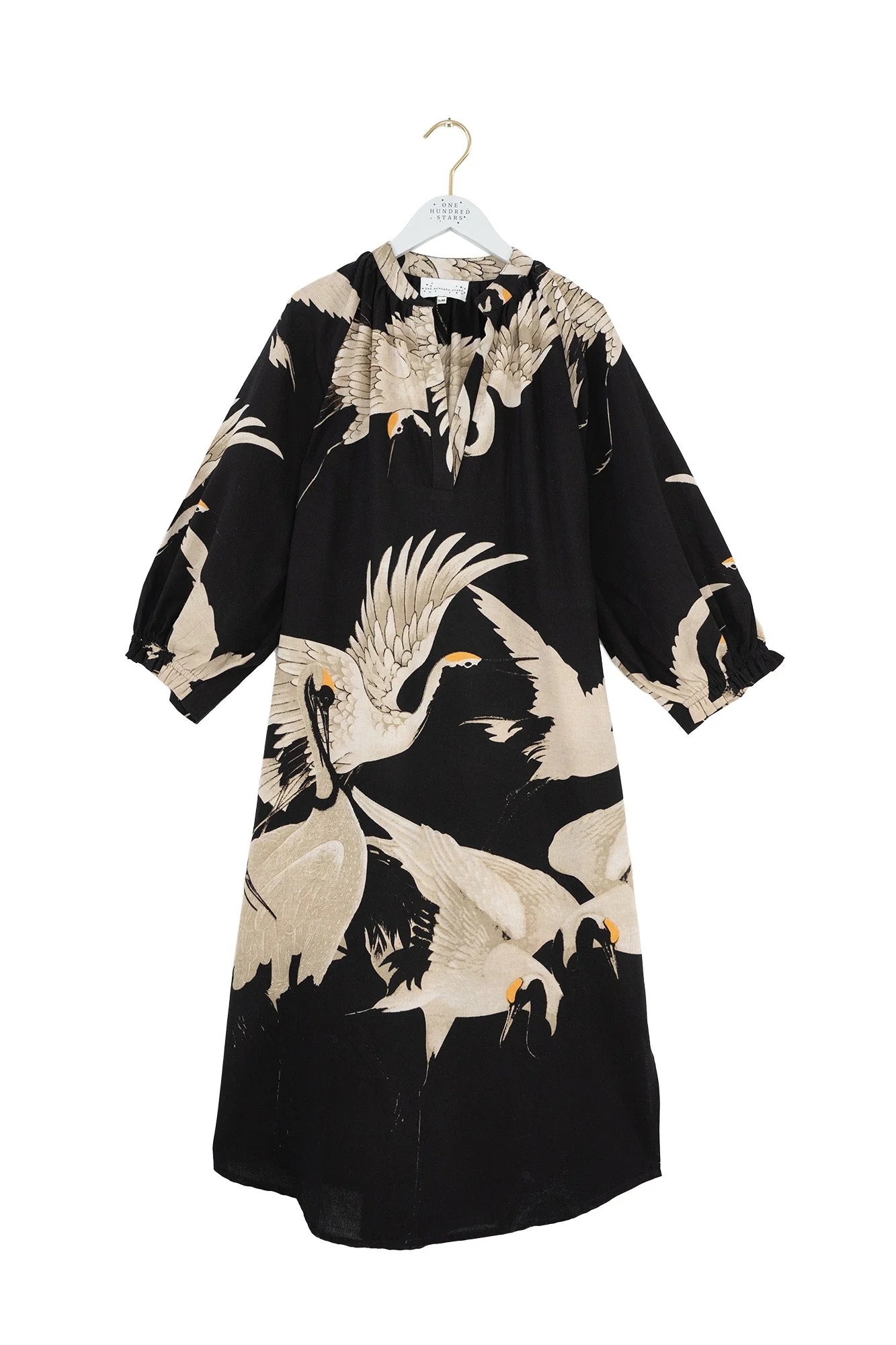 Stork Black Raglan Dress - Image 3