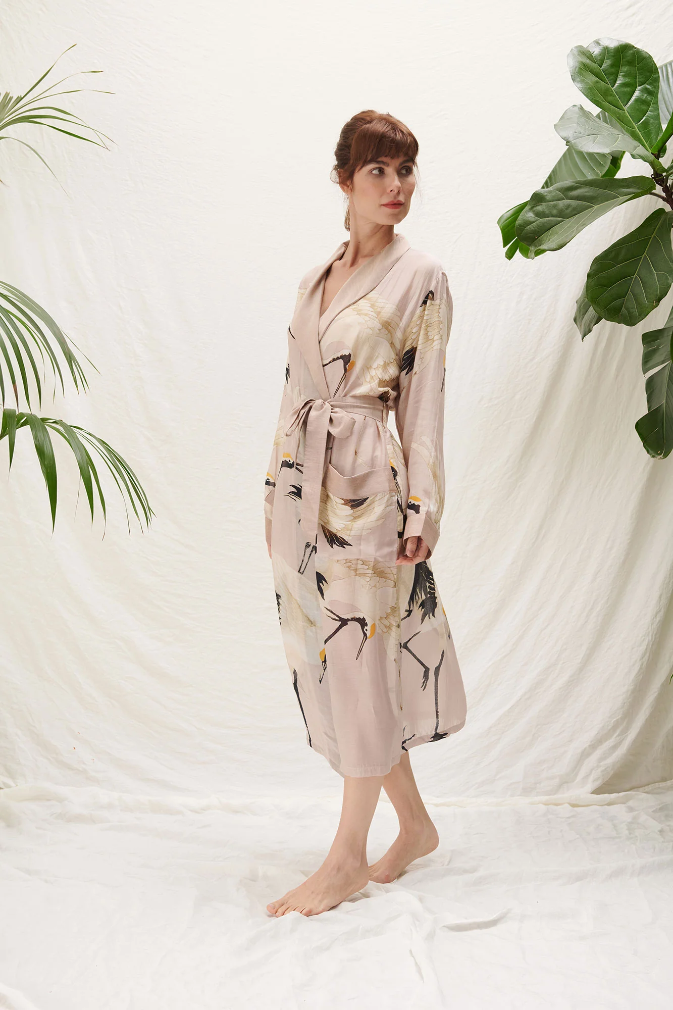 Stork Plaster Pink Gown - Image 4