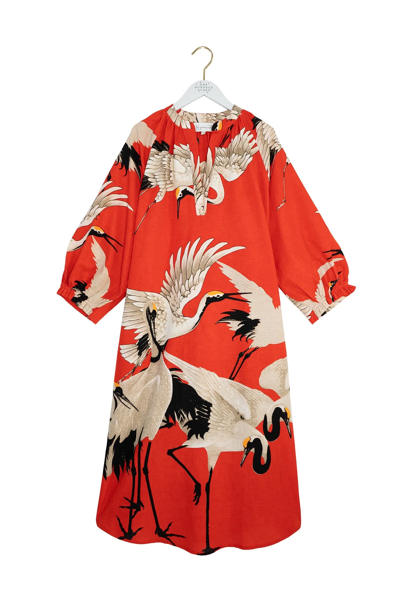 Stork Scarlet Raglan Dress - Image 3