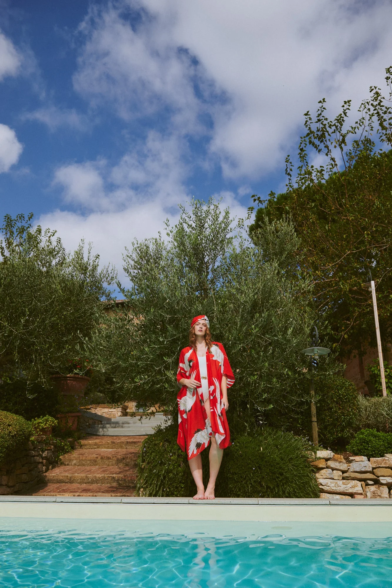 Stork Scarlet Throwover - Image 2