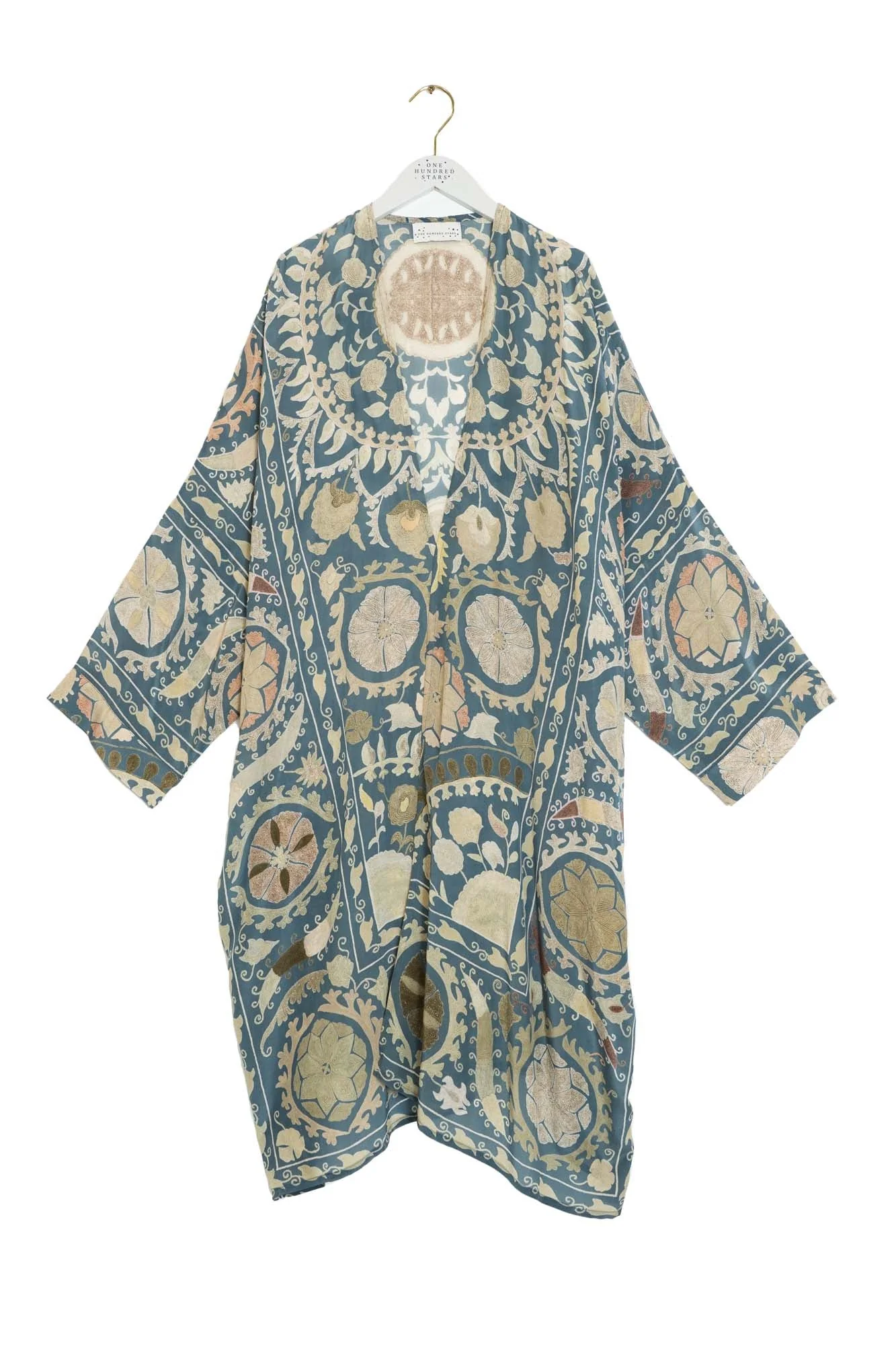 Susani Blue Grande Kimono - Image 2