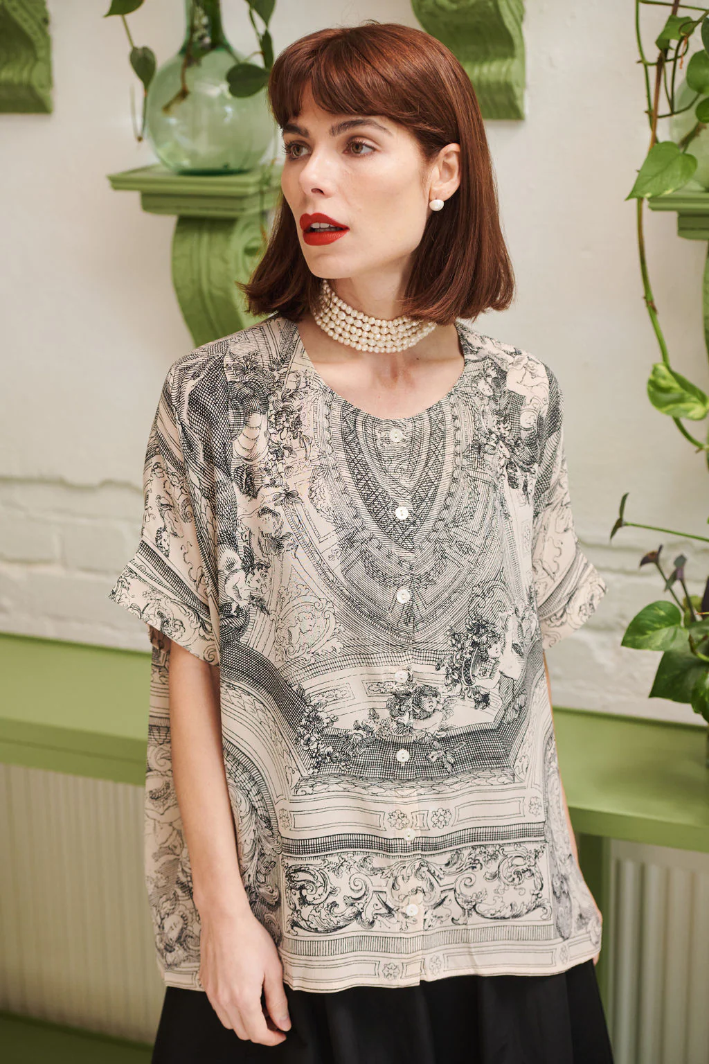 Cherub Natural Tea Blouse - Image 3