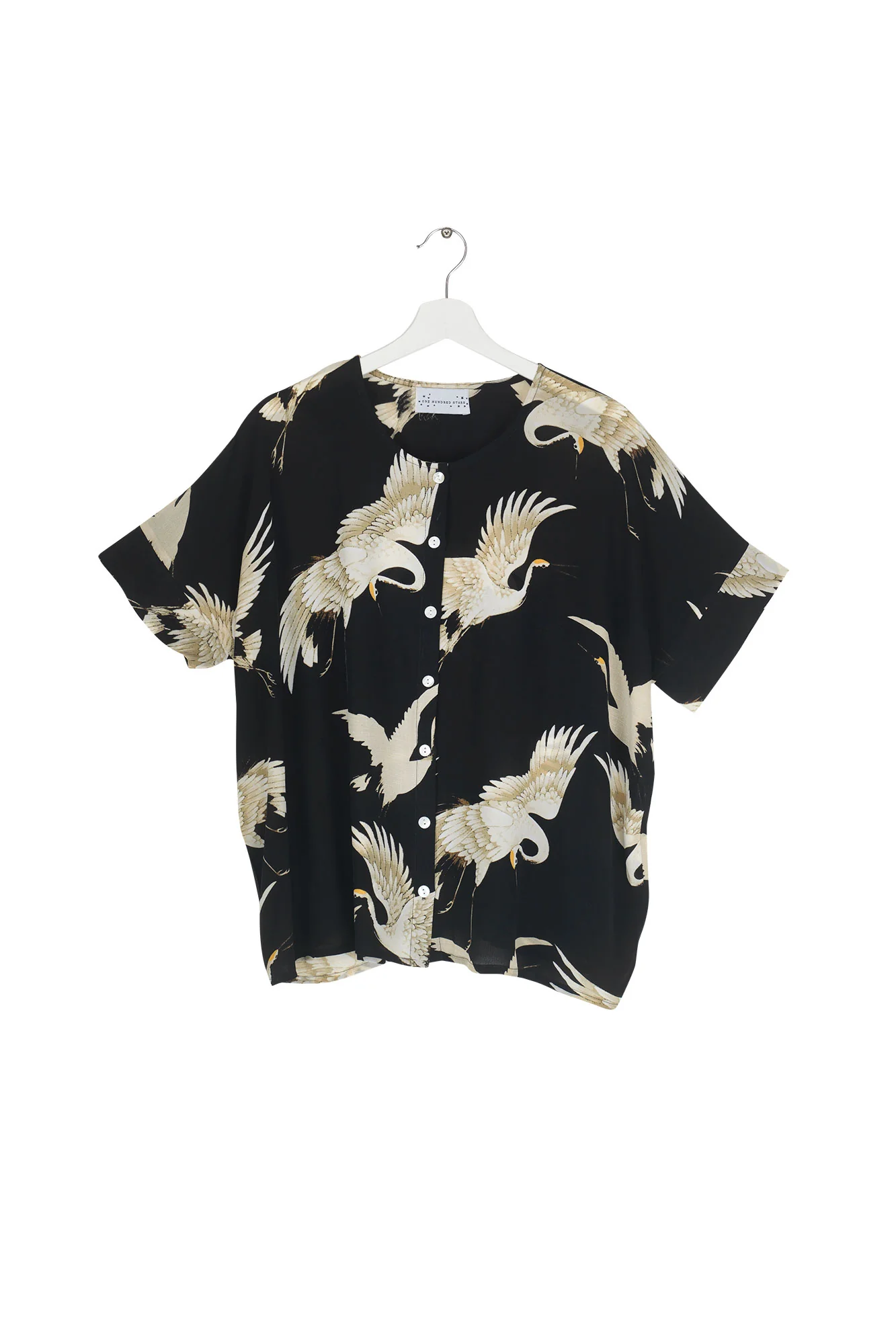 Stork Black Tea Blouse - Image 4
