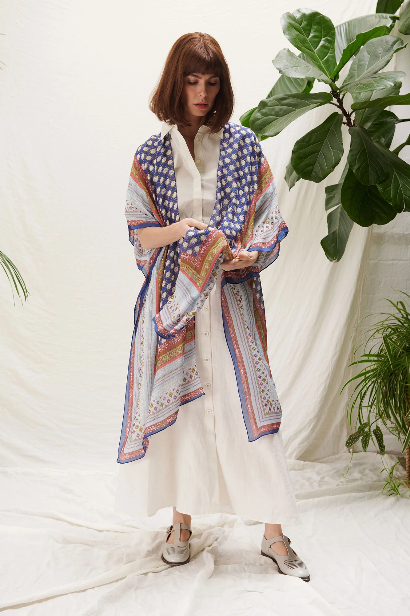 Moorish Indigo Throwover - Image 3