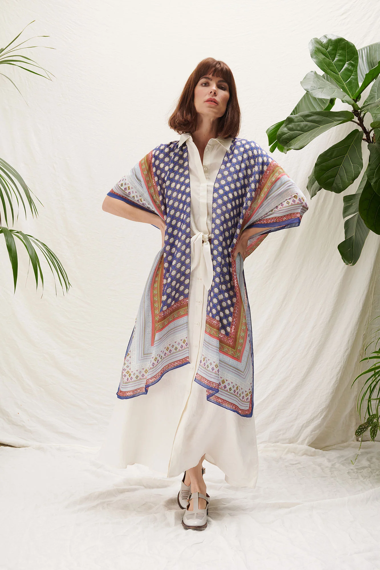 Moorish Indigo Throwover - Image 4