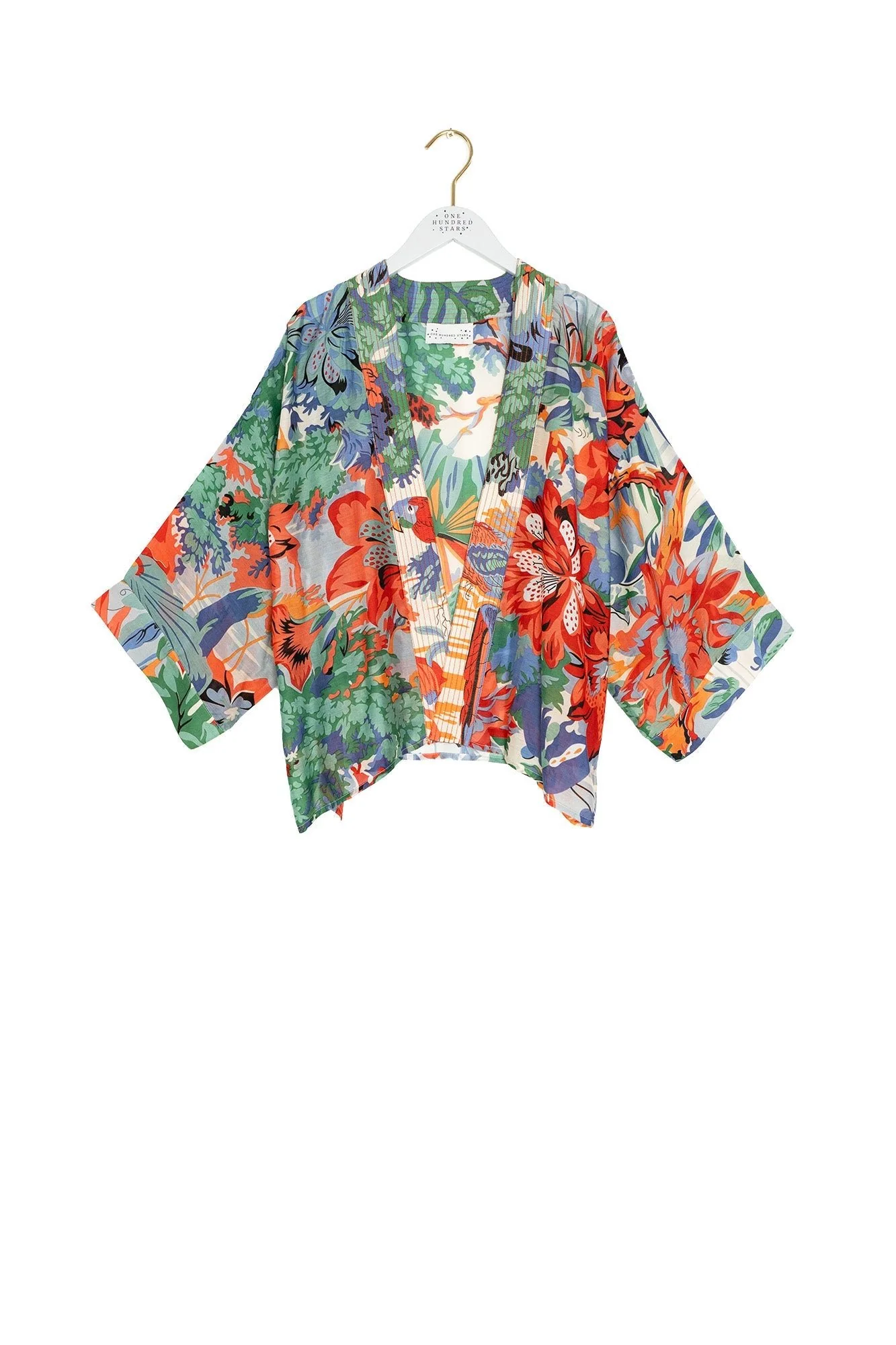 Tropicana Blue Kimono - Image 3