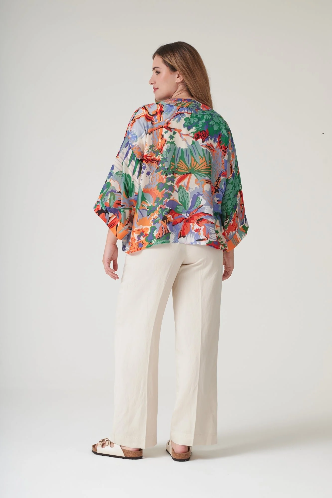 Tropicana Blue Kimono - Image 9