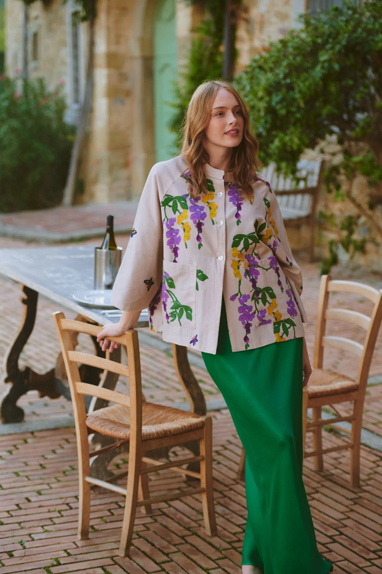 Wisteria Lilac Summer Jacket