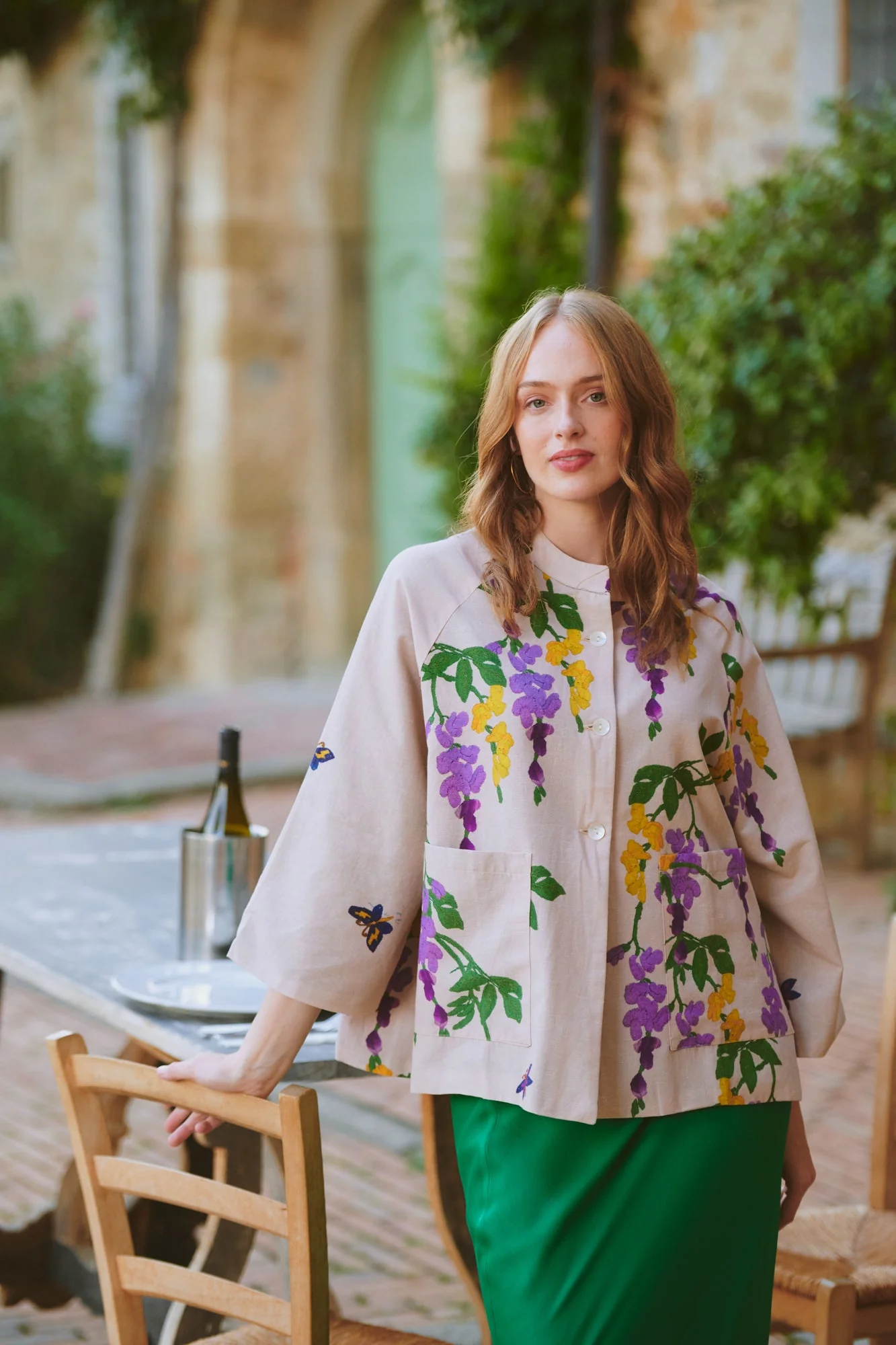 Wisteria Lilac Summer Jacket - Image 2