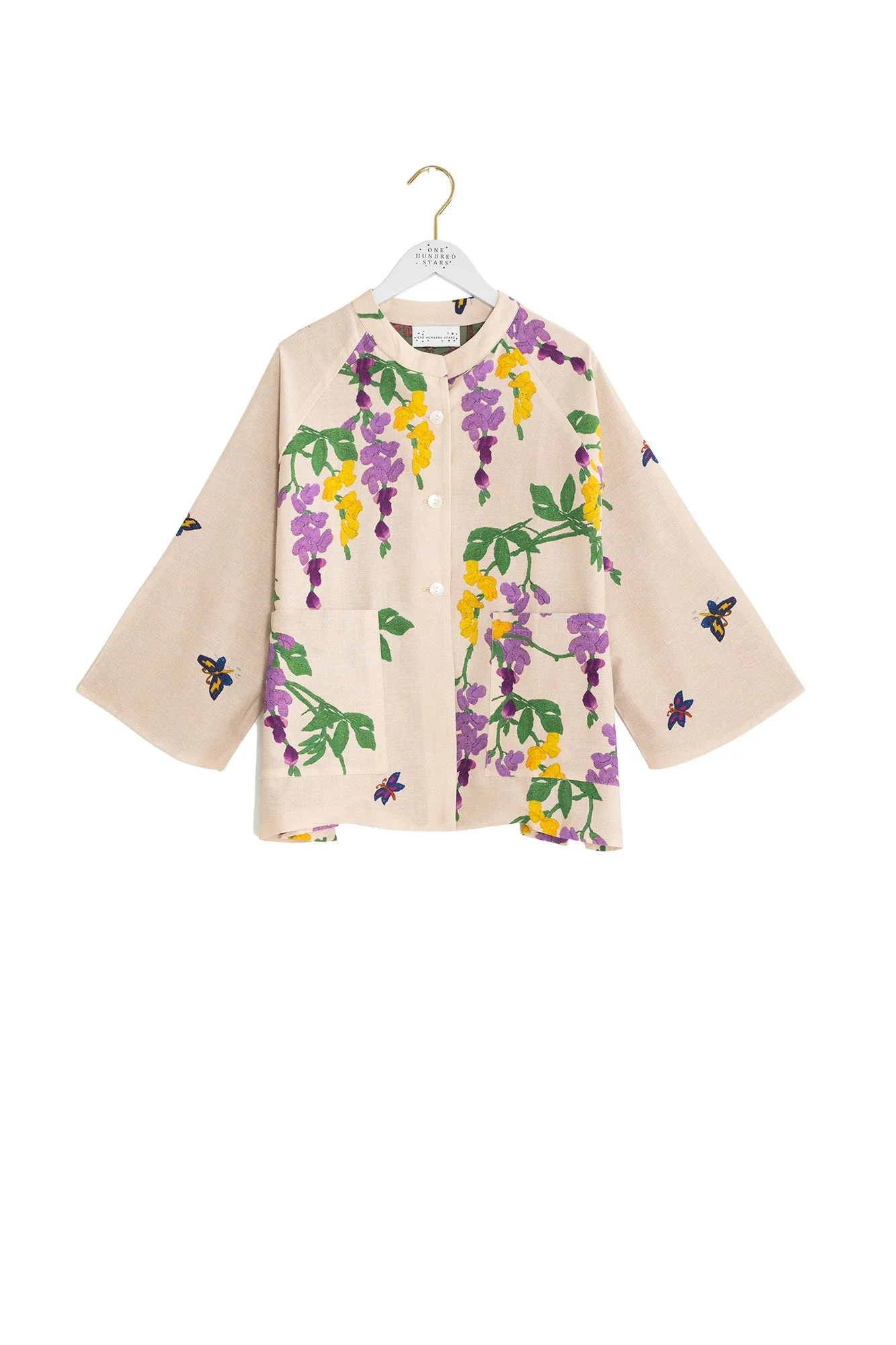 Wisteria Lilac Summer Jacket - Image 4
