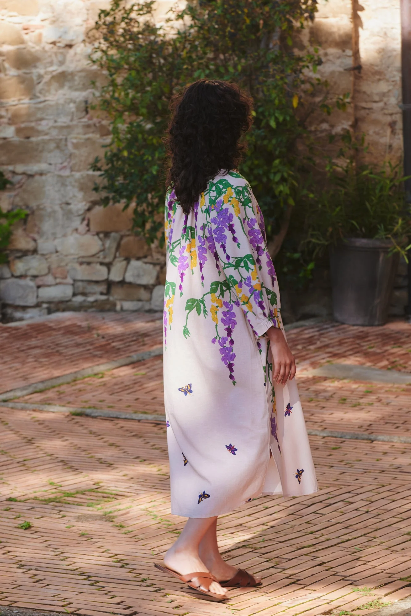 Wisteria Lilac Raglan Dress - Image 4