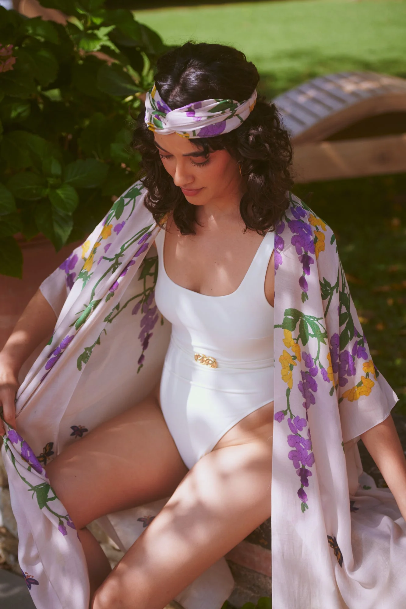 Wisteria Lilac Throwover - Image 2