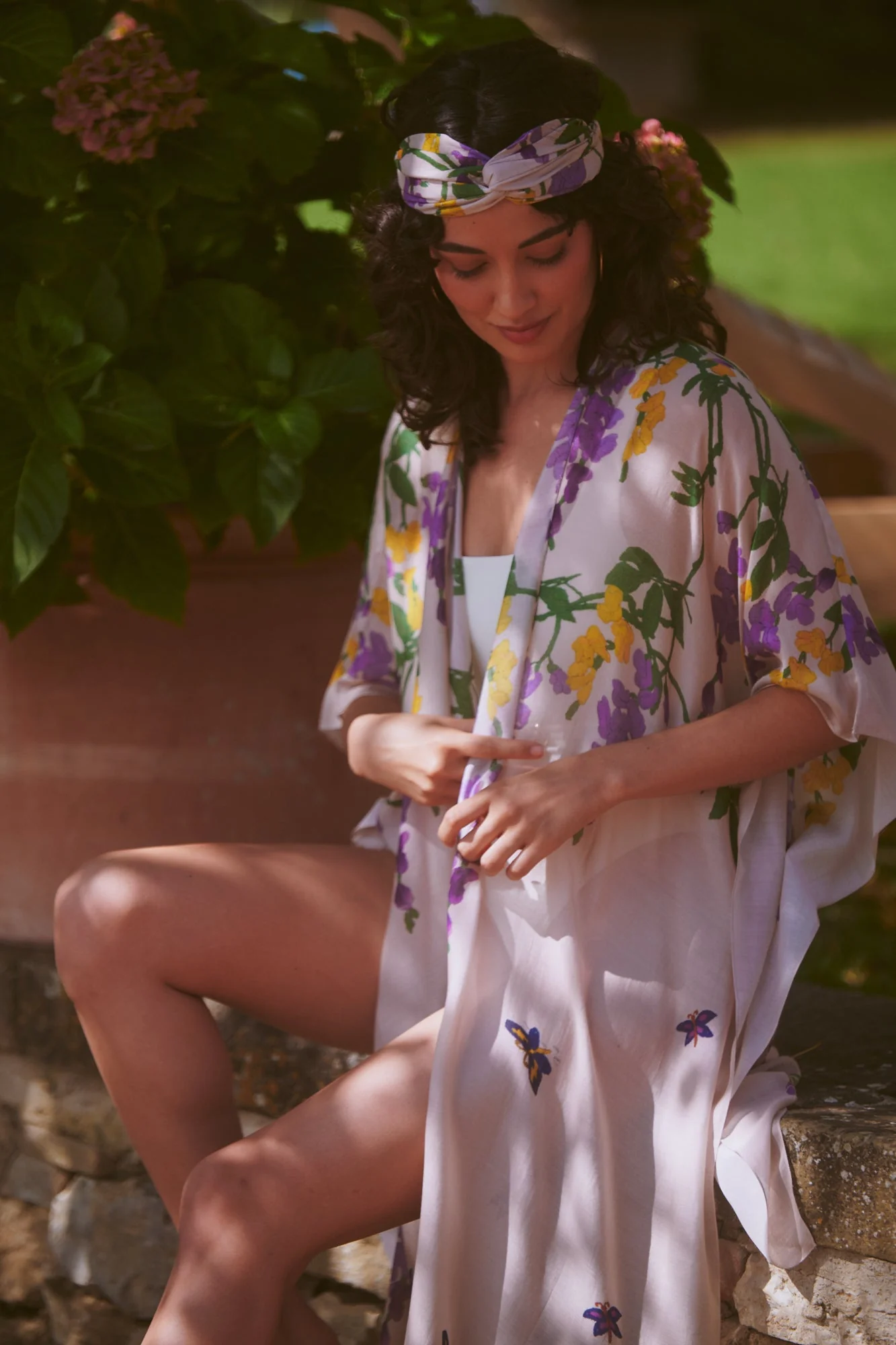 Wisteria Lilac Throwover - Image 3